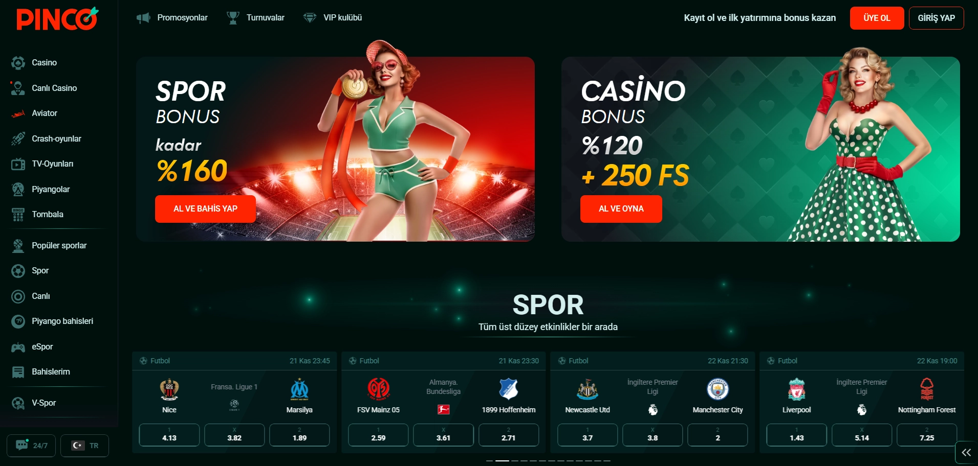 iOS’ta Pinco indirme